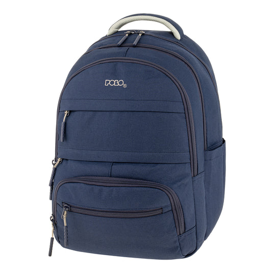 Σακίδιο Πλάτης Polo Multi Pocket Σκούρο Μπλέ