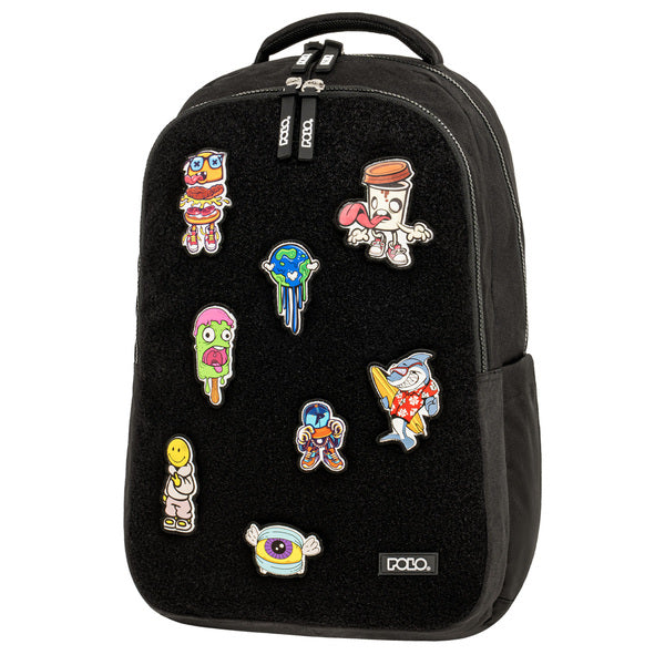 ΣΑΚΙΔΙΟ PATCHES 901079 BLACK-ΜΑΥΡΟ 2000