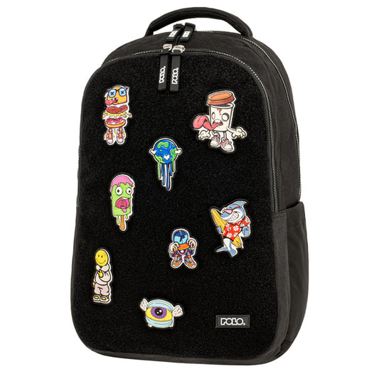 ΣΑΚΙΔΙΟ PATCHES 901079 BLACK-ΜΑΥΡΟ 2000