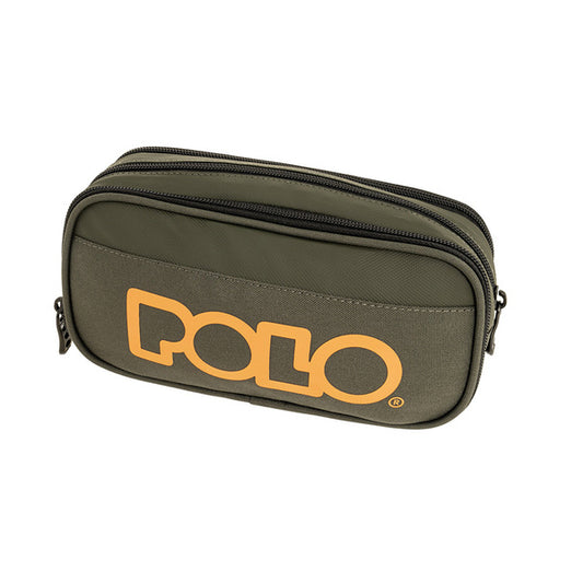Κασετίνα Cryptic με 3 Θήκες Χακί Polo