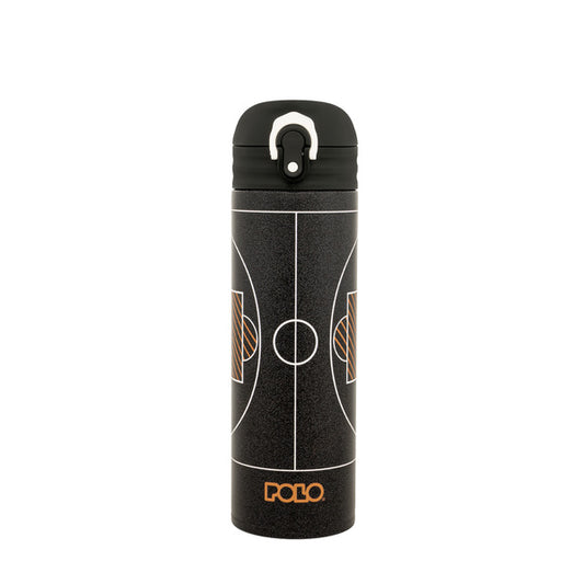 ΘΕΡΜΟΣ POLO 500ML STAINLESS STEEL JUNIOR 949033-8423 BASKETBALL VELCRO