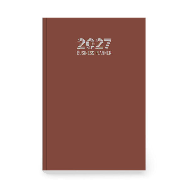 Μηνιαίο Πλάνο με Κάλυμμα 2027 (Διάφορα Χρώματα)