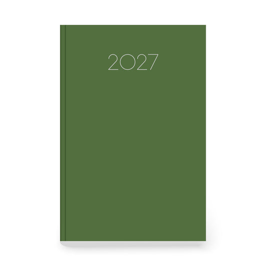 Ημερήσιο Ημερολόγιο 2027 Simple 12x17 (Διάφορα Χρώματα)