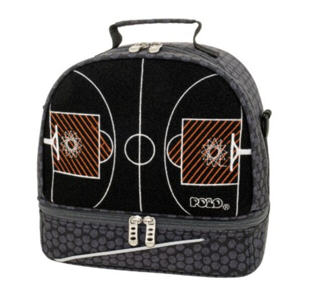 LUNCH BAG KID'S FUN II 971003 BASKETBALL VELCRO 8423