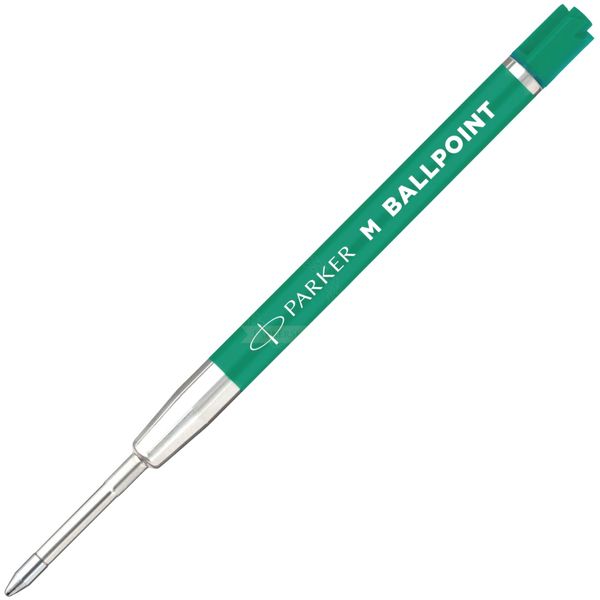 Ανταλλακτικό Parker Ballpoint Medium 2Τμχ. Πράσινο