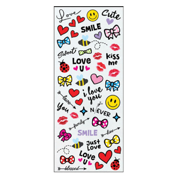 Αυτοκόλλητα Love & Smile