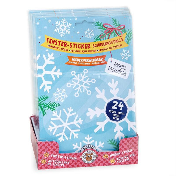 Αυτοκόλλητα Magic Moments Snow 24 Τεμάχια