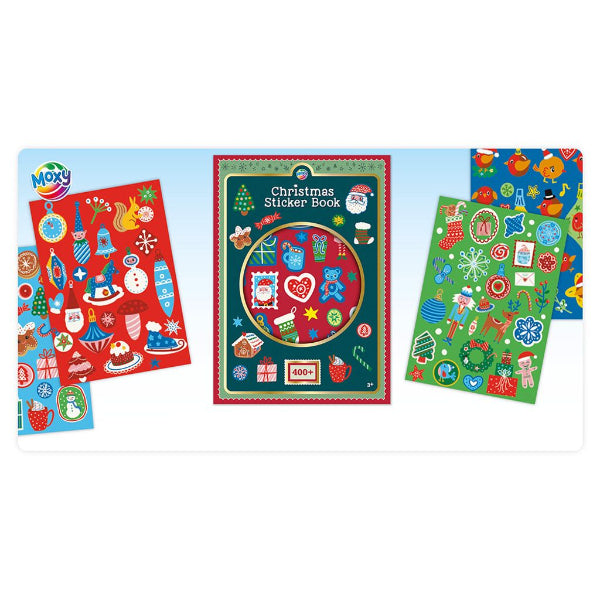 Βιβλίο με Χριστουγγενιάτικα Αυτοκόλλητα Α4