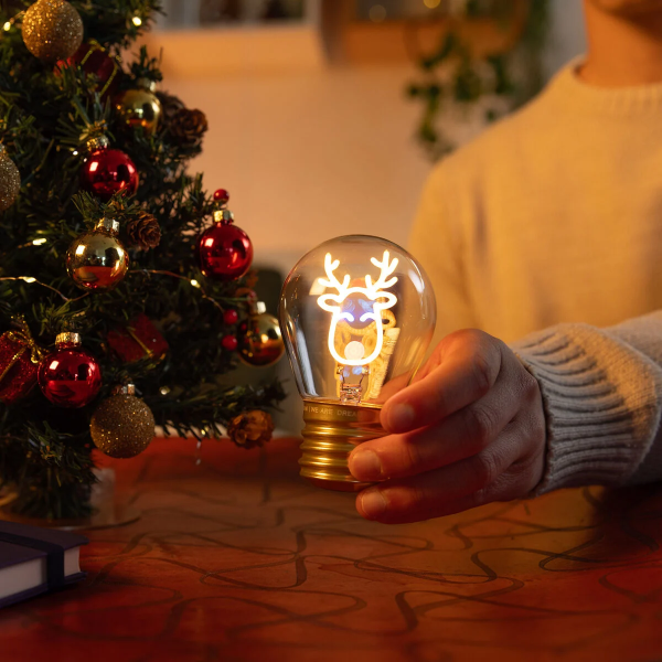 Επιτραπέζιο Φωτιστικό Legami ''Bulb Fiction'' Τάρανδος