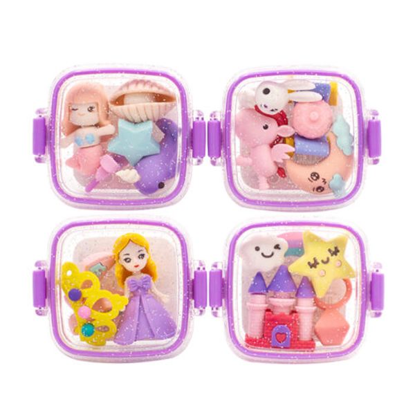 Σβήστρες Fancy Eraser in Lunchbox: Princess