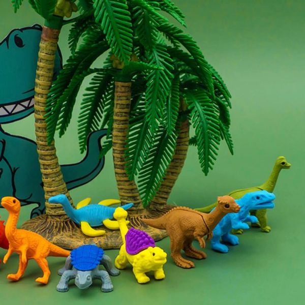 Σβήστρες Fancy Eraser Set: Dinosaurs