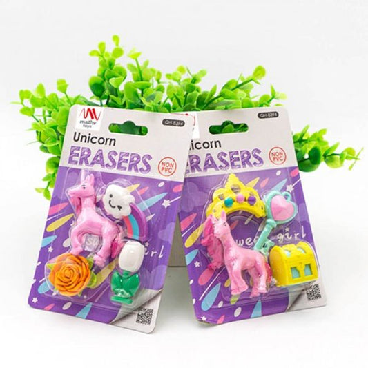 Σβήστρες Fancy Eraser Set: Unicorn