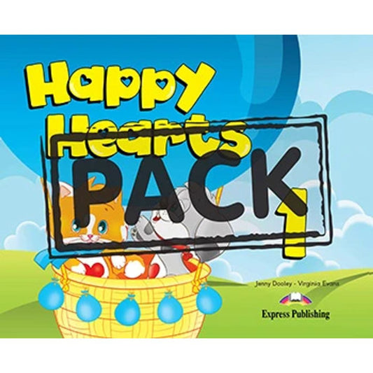 Happy Hearts 1 - Pupil's Book (+ Stickers, Press Outs)