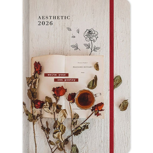 Ημερήσιο Ημερολόγιο 2026 Aesthetic Βιβλίο