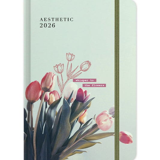 Ημερήσιο Ημερολόγιο 2026 Aesthetic Τουλίπες