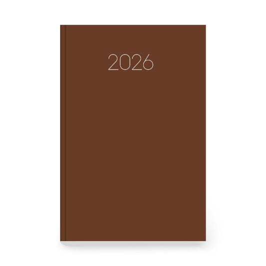 Ημερήσιο Ημερολόγιο 2026 Simple 10x14 (Διάφορα Χρώματα)