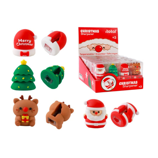 Ξύστρα Χριστουγεννιάτικη Xmas σε Διάφορα Σχέδια