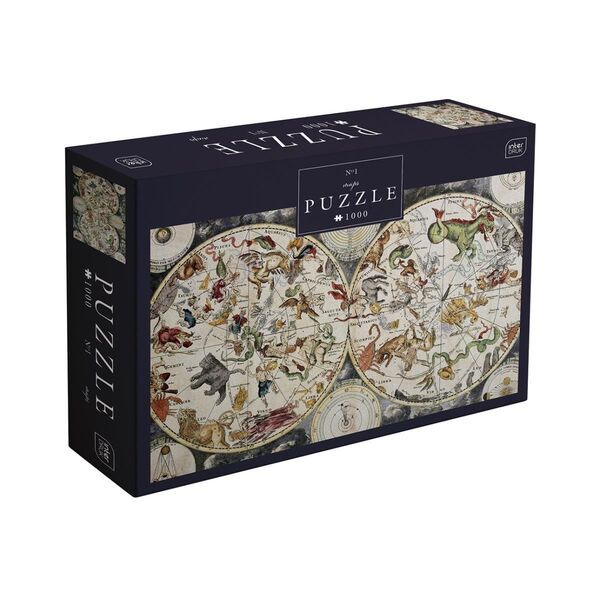 ΠΑΖΛ INTERDRUK 1000 MAP 1 ZODIAC SIGNS