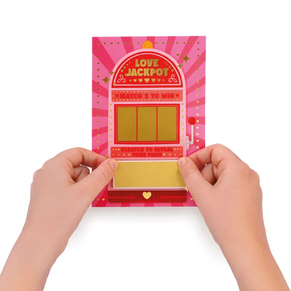 Κάρτα Αγίου Βαλεντίνου Legami Scratch Love Jackpot