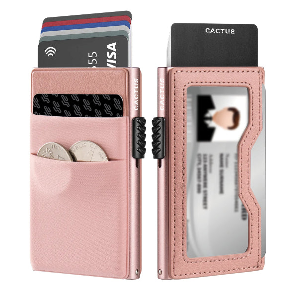 Καρτοθήκη Μεταλλική Διπλή RFID Διάφορα Χρώματα