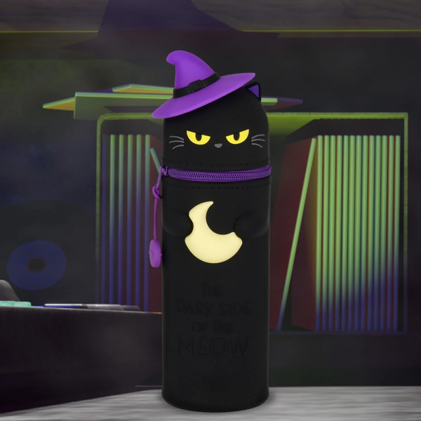 Κασετίνα Legami Kawaii Kitty Witch από Σιλικόνη με 1 Θήκη