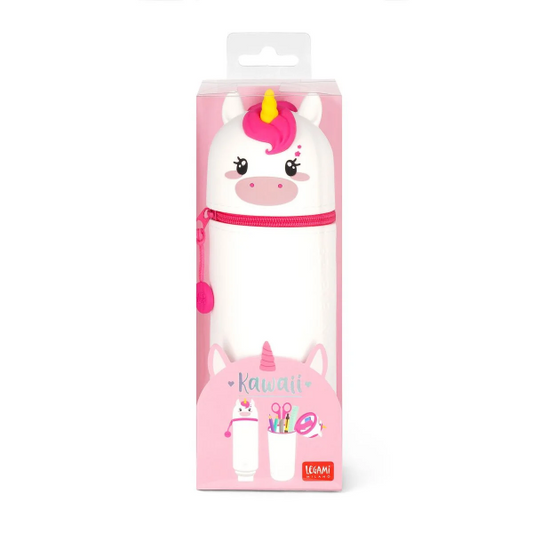 Κασετίνα Legami Kawaii Unicorn από Σιλικόνη με 1 Θήκη