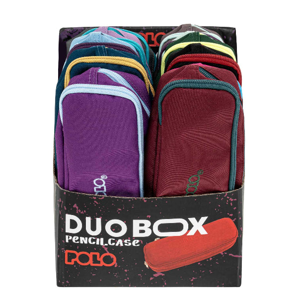 Κασετίνα Polo Duo Box με 2 Θήκες (Διάφορα Χρώματα)