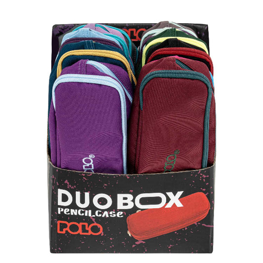 Κασετίνα Polo Duo Box με 2 Θήκες (Διάφορα Χρώματα)