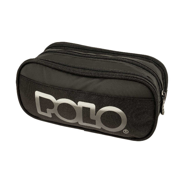 Κασετίνα Τριπλή Cryptic Polo Μαύρο