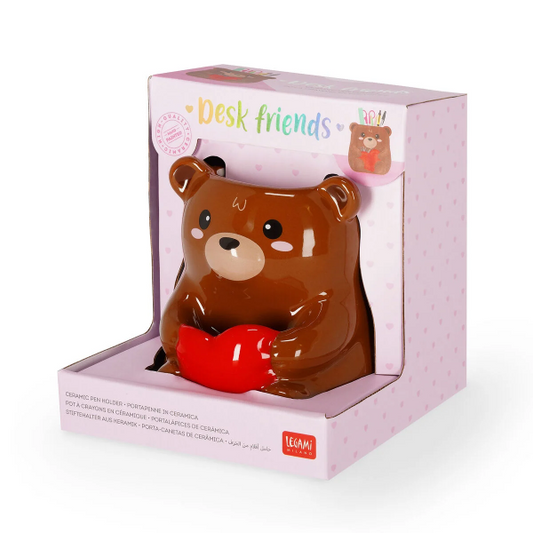 Κεραμική Μολυβοθήκη Legami Desk Teddy Bear