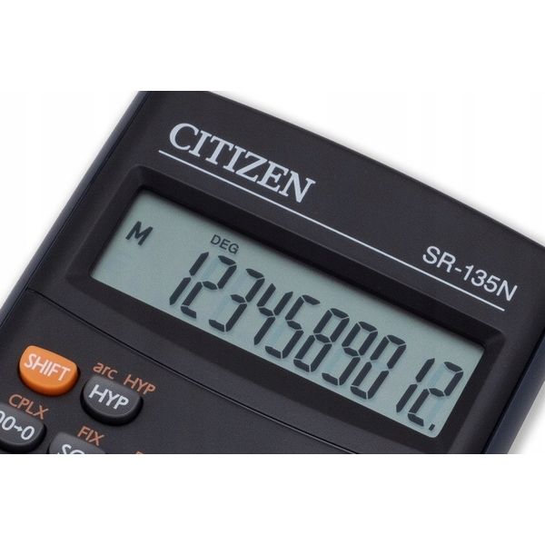 Κομπιουτεράκι Επιστημονικό Citizen 10 Ψηφία SR-135Ν