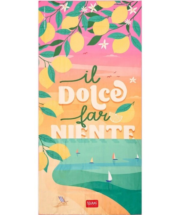 ΠΕΤΣΕΤΑ ΘΑΛΑΣΣΗΣ LEGAMI-BEACH TOWEL DOLCE FAR NIENTE