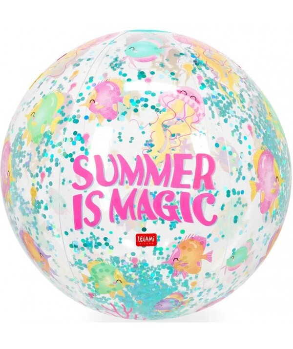 ΜΠΑΛΑ ΘΑΛΑΣΣΗΣ LEGAMI-GLITTER BEACH BALL SUMMER IS MAGIC