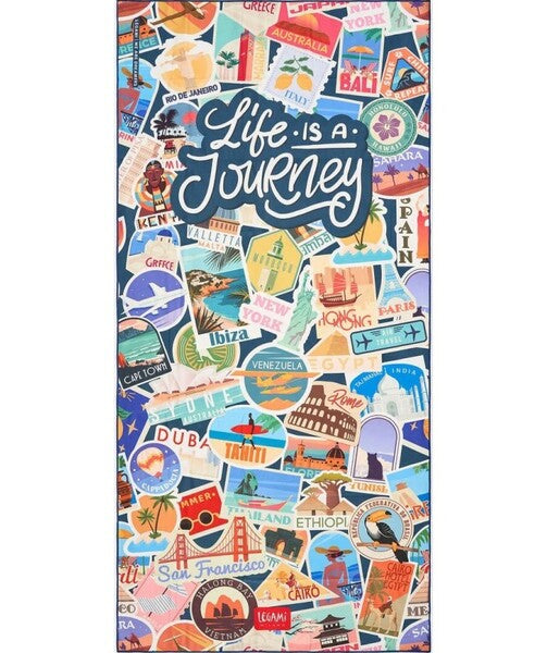 ΠΕΤΣΕΤΑ ΘΑΛΑΣΣΗΣ LEGAMI-BEACH TOWEL  TRAVEL STICKERS