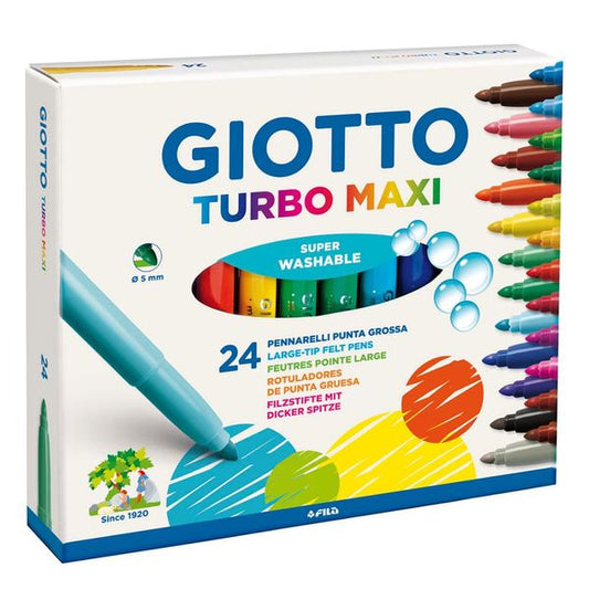 Μαρκαδόροι Giotto turbo maxi 24τεμ.