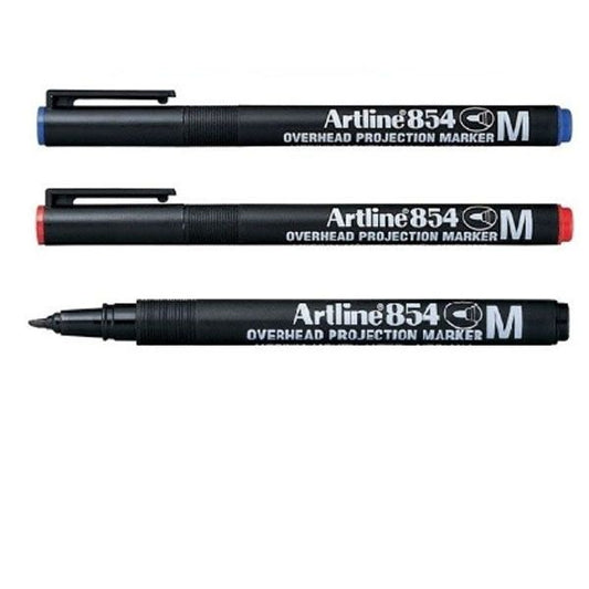 Μαρκαδόρος Ανεξίτηλος Artline 854 Medium 1mm σε 3 Χρώματα