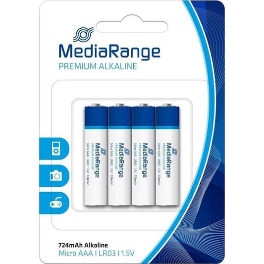 Αλκαλική Μπαταρία MediaRange Premium AAA 1.5V