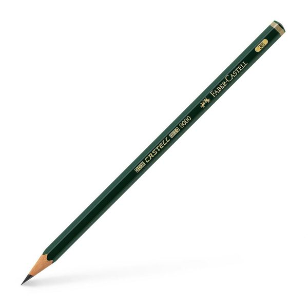 Μολύβι Faber-Castell 9000 για Σχέδιο σε διαφορετικούς βαθμούς σκληρότητας