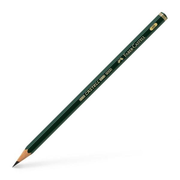 Μολύβι Faber-Castell 9000 για Σχέδιο σε διαφορετικούς βαθμούς σκληρότητας