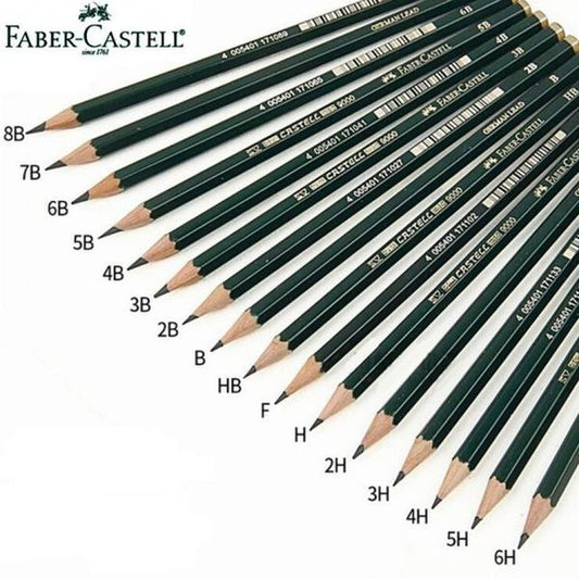 Μολύβι Faber-Castell 9000 για Σχέδιο σε διαφορετικούς βαθμούς σκληρότητας