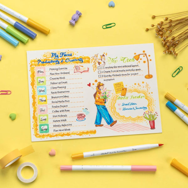 Μαρκαδόροι Ohuhu Waterbased σε κασετίνα 80 χρωμάτων Brush & Extra Fine