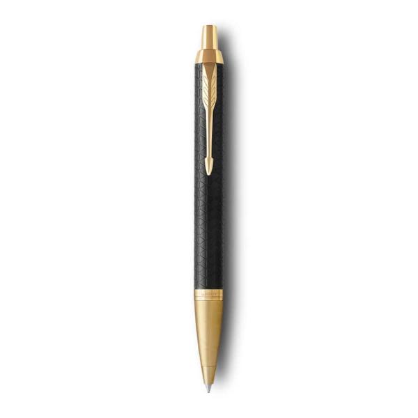 Στύλο Parker IM Premium Black GT Ballpoint με Σημειωματάριο