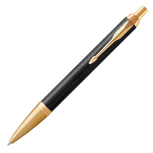 Στυλό Parker I.M Premium Black Gold GT Ballpen με Σημειωματάριο