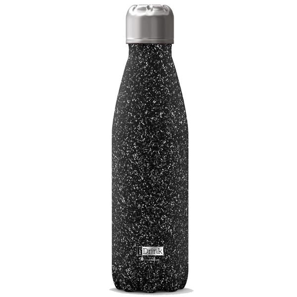 Παγούρι-Θερμός iDrink 500ml Glitter Black