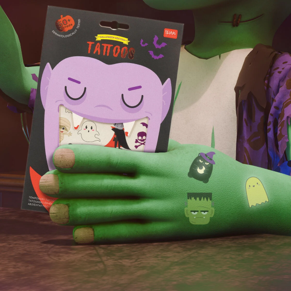Παιδικά Τατουάζ Legami Temporary Tattoos Halloween