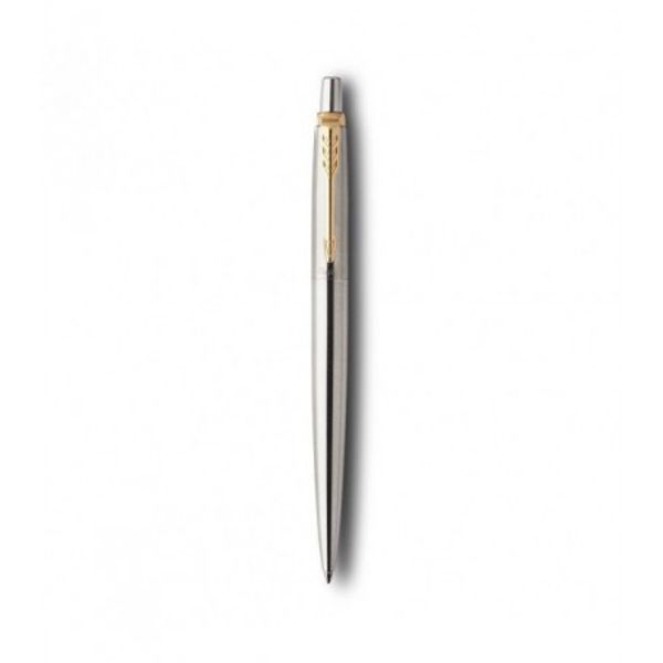 BallPen Parker Jotter Core Stainless Steel GT - Θήκη Δερμάτινη