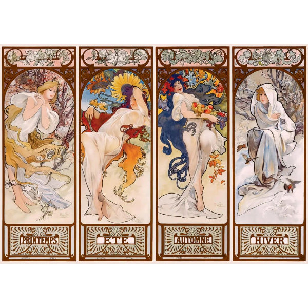 Παζλ Interdruk Art Mucha N.1 1000 Κομμάτια