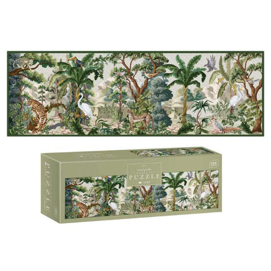 Παζλ Interdruk Panoramic Secret Garden N.1 1000 Κομμάτια