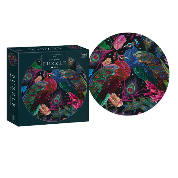 Παζλ Interdruk Κυκλικό Secret Garden N.1 500 Κομμάτια