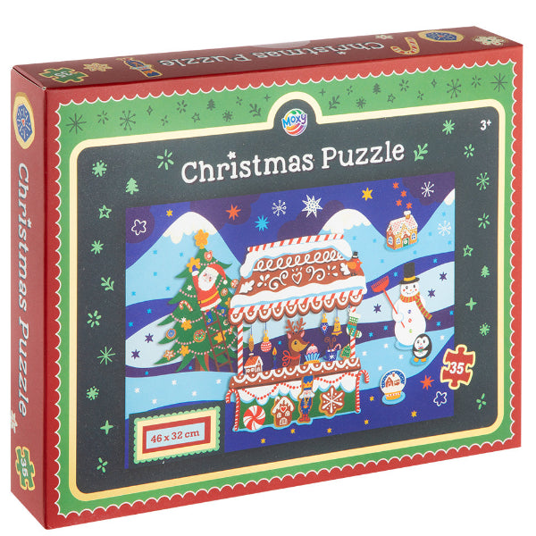 Παζλ Χριστουγγενιάτικο με 35 Κομμάτια 46x32 cm